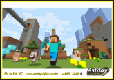 Adesivo Minecraft 04