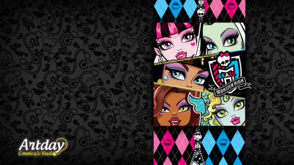 Adesivo Monster High 08