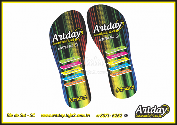 Chinelo Personalizado 01