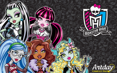 Adesivo Monster High 01