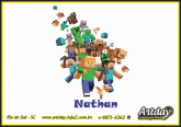 Adesivo Minecraft 01