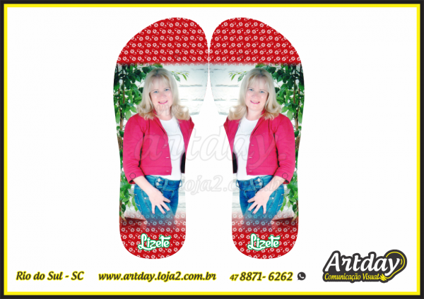 Chinelo Personalizado 03