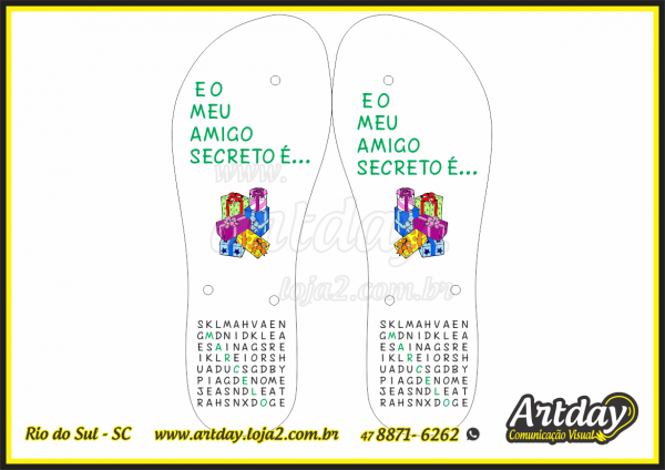 Chinelo Personalizado 02