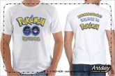 1. Camiseta Pokémon Go Personalizada - Adulto ou infantil
